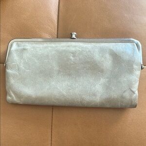 Hobo Light Gray Clutch